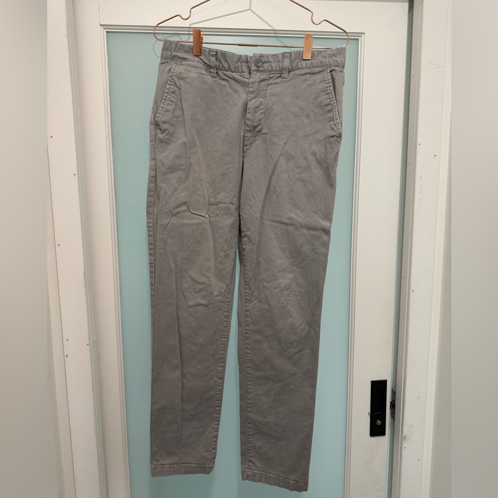 H&M Men Youth gray straight pants